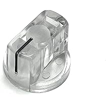 Amazon | スリムスタイルノブ プラスチック (Clear) | エフェクター